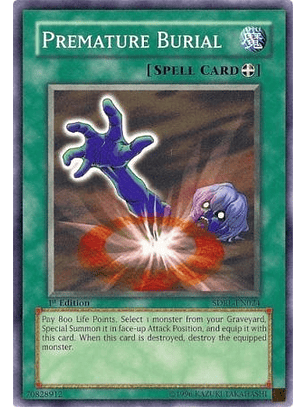 Premature Burial - SDRL-EN024 - Common