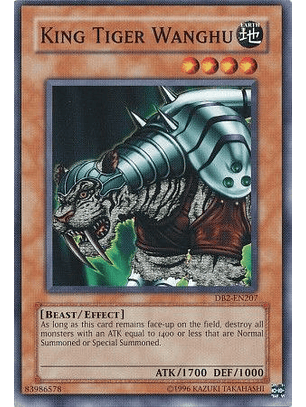 King Tiger Wanghu - DB2-EN207 - Common