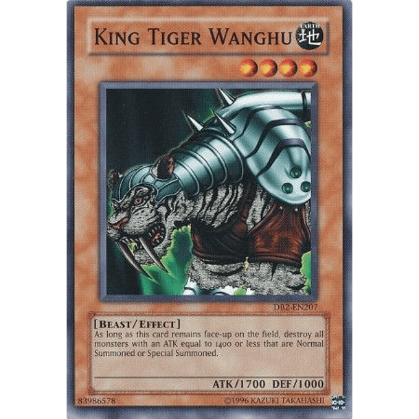 King Tiger Wanghu - DB2-EN207 - Common