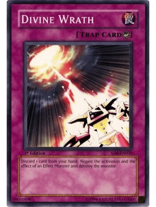 Divine Wrath - SD6-EN035 - Common
