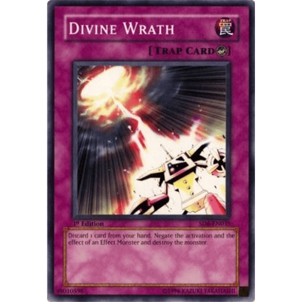 Divine Wrath - SD6-EN035 - Common