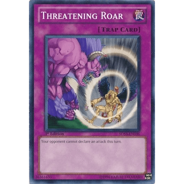 Threatening Roar - 5DS3-EN036 - Common 