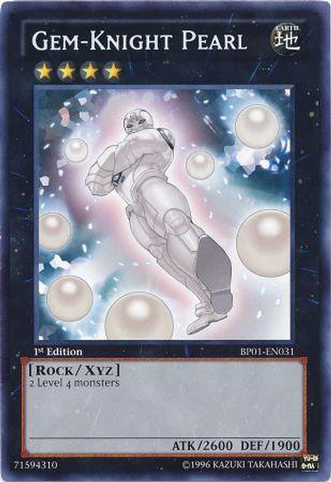 Gem-Knight Pearl - BP01-EN031 - Rare