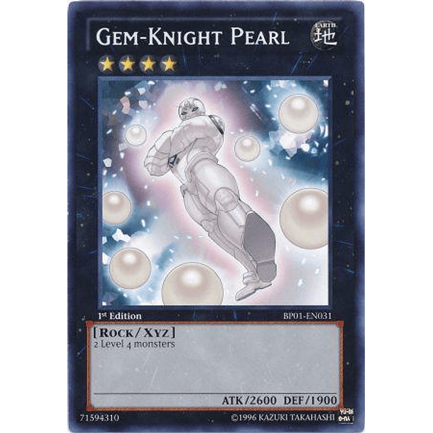Gem-Knight Pearl - BP01-EN031 - Rare