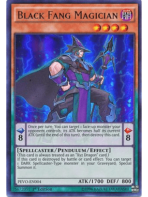 Black Fang Magician - PEVO-EN004 - Ultra Rare 