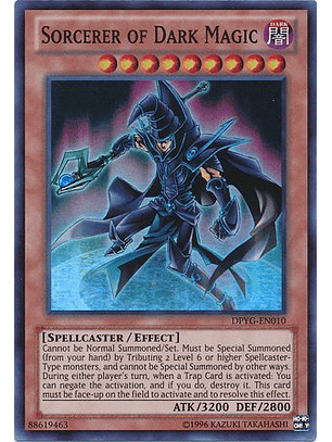 Sorcerer of Dark Magic - DPYG-EN010 - Super Rare