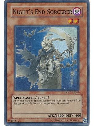Night's End Sorcerer - CSOC-EN087 - Super Rare