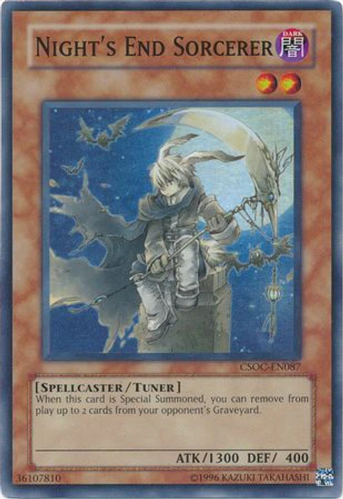 Night's End Sorcerer - CSOC-EN087 - Super Rare