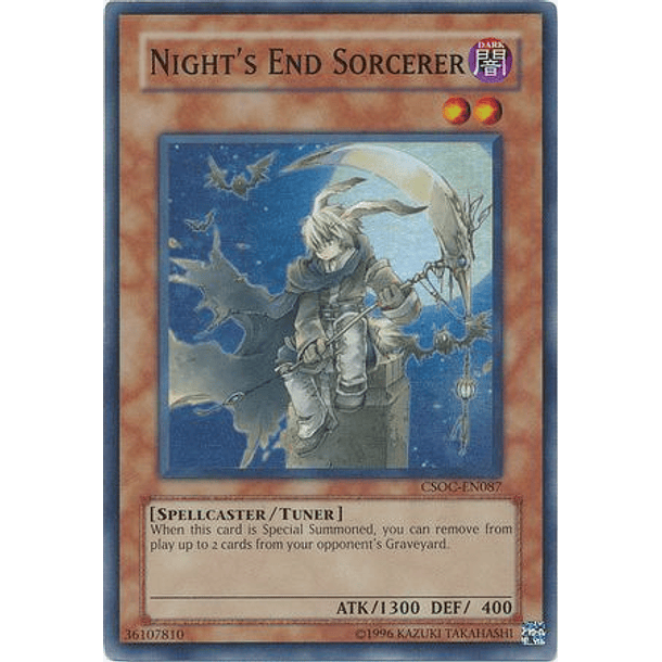 Night's End Sorcerer - CSOC-EN087 - Super Rare