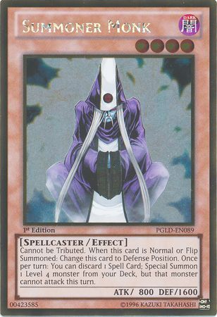 Summoner Monk - PGLD-EN089 - Gold Rare  1