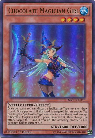 Chocolate Magician Girl - MVP1-EN052 - Ultra Rare  1