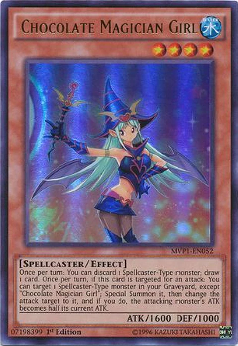 Chocolate Magician Girl - MVP1-EN052 - Ultra Rare 