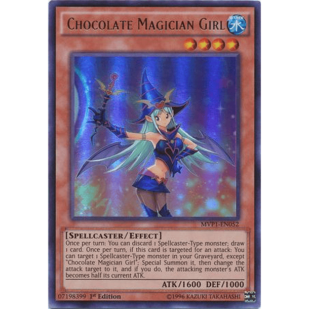 Chocolate Magician Girl - MVP1-EN052 - Ultra Rare 
