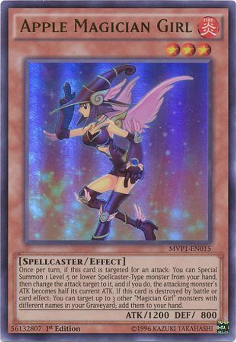 Apple Magician Girl - MVP1-EN015 - Ultra Rare 