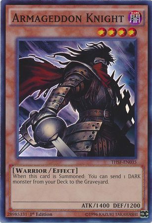 Armageddon Knight - THSF-EN035 - Super Rare  1