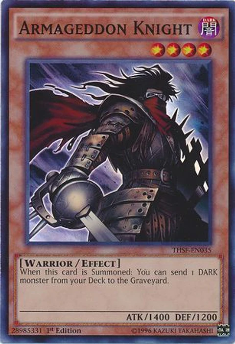 Armageddon Knight - THSF-EN035 - Super Rare 