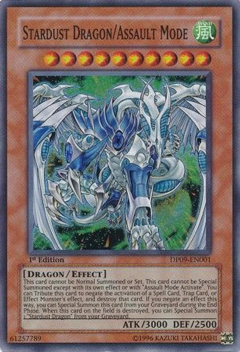 Stardust Dragon/Assault Mode - DP09-EN001 - Super Rare