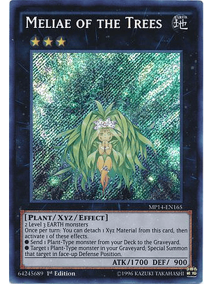 Meliae of the Trees - MP14-EN165 - Secret Rare
