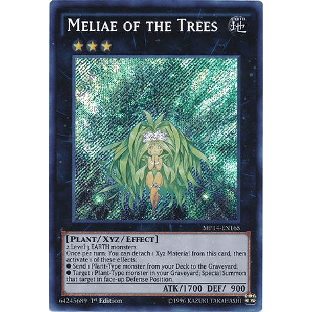 Meliae of the Trees - MP14-EN165 - Secret Rare