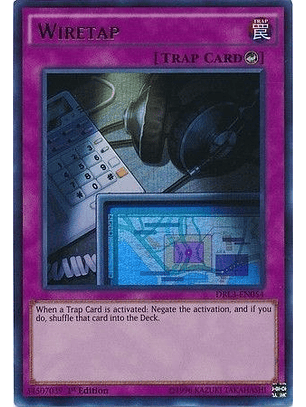 Wiretap - DRL3-EN054 - Ultra Rare 