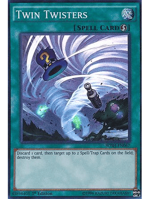 Twin Twisters - BOSH-EN067 - Super Rare