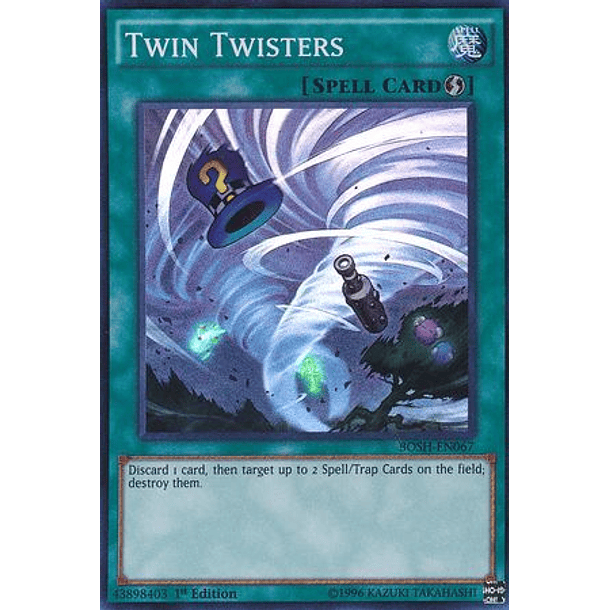 Twin Twisters - BOSH-EN067 - Super Rare