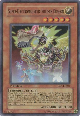 Super-Electromagnetic Voltech Dragon - EOJ-EN031 - Super Rare 1
