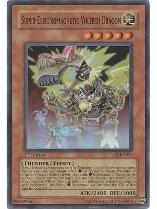 Super-Electromagnetic Voltech Dragon - EOJ-EN031 - Super Rare
