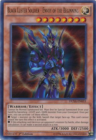 Black Luster Soldier - Envoy of the Beginning - DUSA-EN053 - Ultra Rare 1