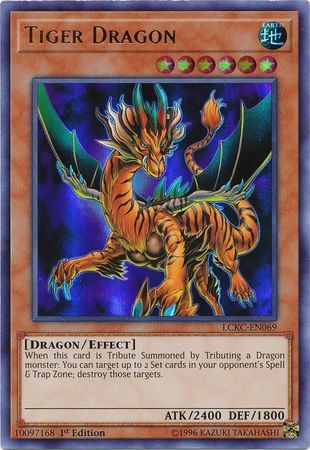 Tiger Dragon - LCKC-EN069 - Ultra Rare 1