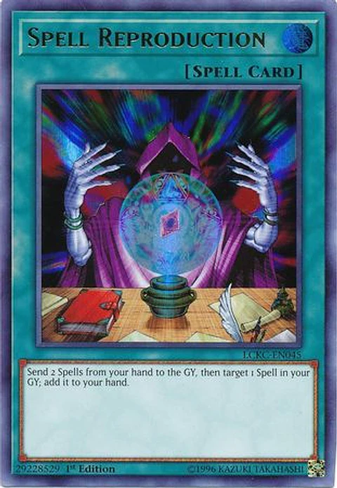 Spell Reproduction - LCKC-EN045 - Ultra Rare