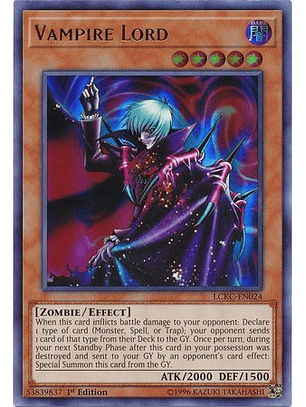 Vampire Lord - LCKC-EN024 - Ultra Rare