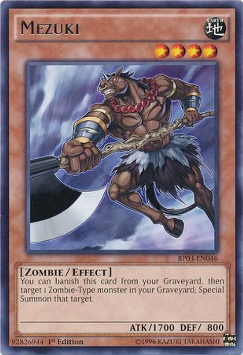 Mezuki - BP03-EN046 - Rare