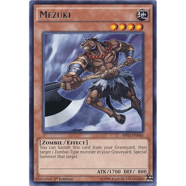 Mezuki - BP03-EN046 - Rare