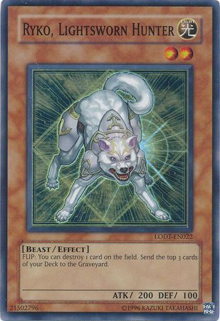 Ryko, Lightsworn Hunter - LODT-EN022 - Super Rare 1