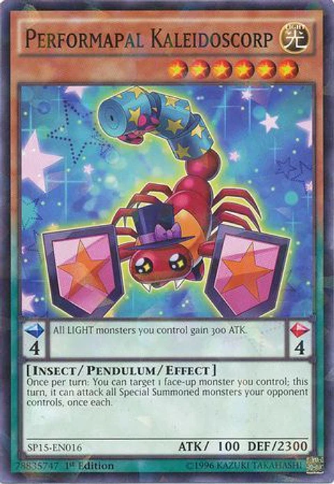 Performapal Kaleidoscorp - SP15-EN016 - Shatterfoil Rare