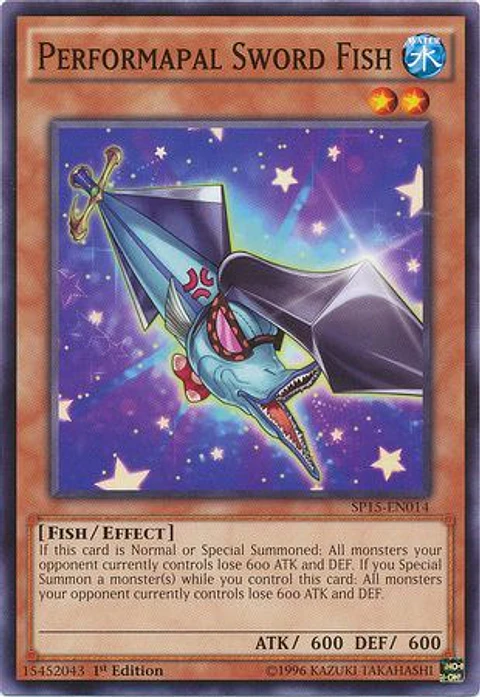 Performapal Sword Fish - SP15-EN014 - Common 