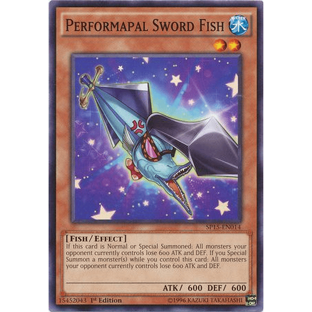 Performapal Sword Fish - SP15-EN014 - Common 
