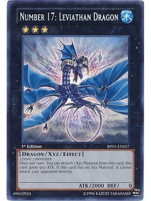 Number 17: Leviathan Dragon - BP01-EN027 - Rare