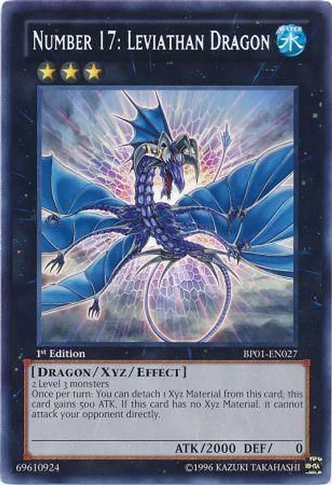 Number 17: Leviathan Dragon - BP01-EN027 - Rare