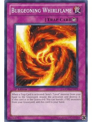 Burgeoning Whirlflame - GENF-EN072 - Common 