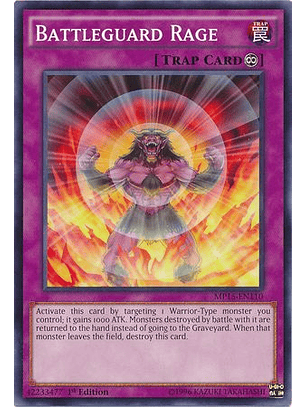 Battleguard Rage - MP15-EN110 - Common