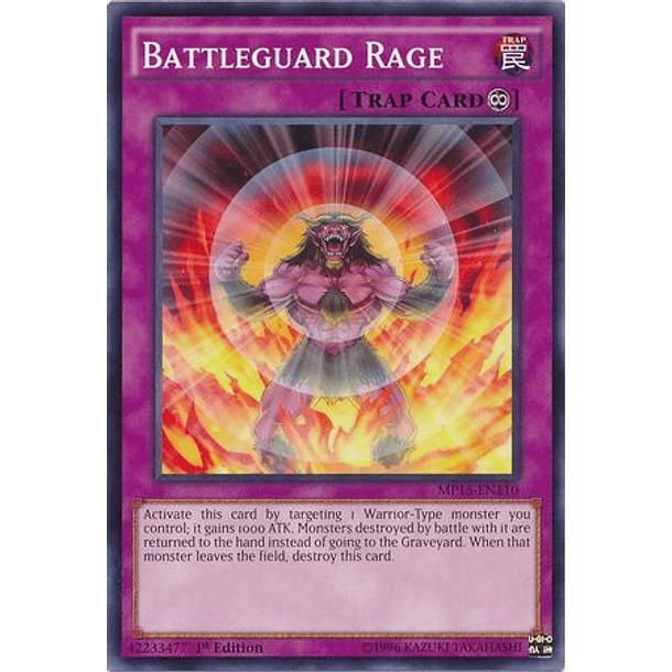 Battleguard Rage - MP15-EN110 - Common