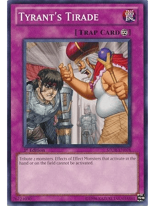 Tyrant's Tirade - STOR-EN078 - Common