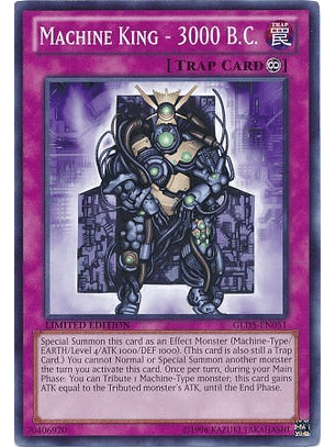 Machine King - 3000 B.C. - GLD5-EN051 - Common