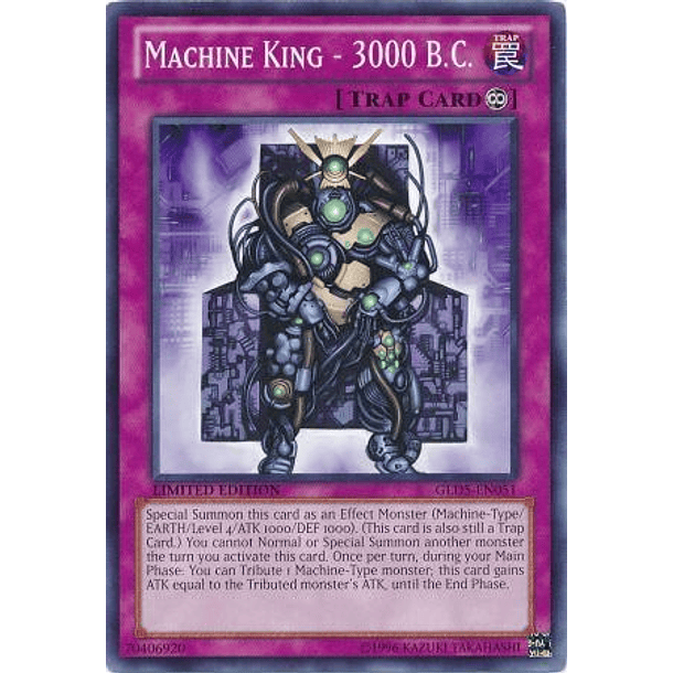 Machine King - 3000 B.C. - GLD5-EN051 - Common