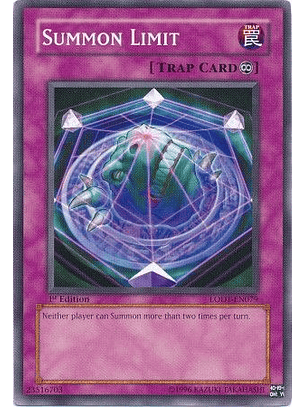 Summon Limit - LODT-EN079 - Common