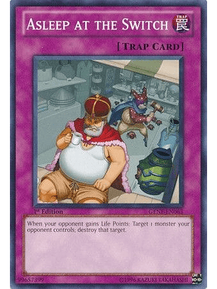 Asleep at the Switch - GENF-EN063 - Common