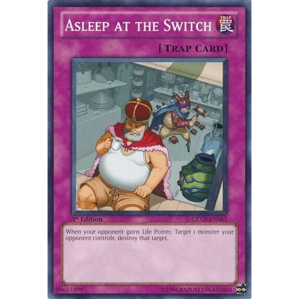 Asleep at the Switch - GENF-EN063 - Common