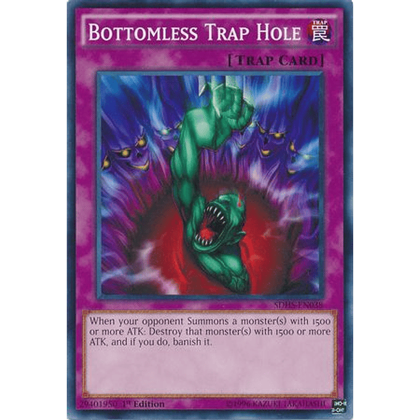 Bottomless Trap Hole - SDHS-EN038 - Common